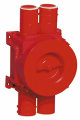 Koblingsboks 71 x 57 mm enkel/dobbel gips 4 stk. 